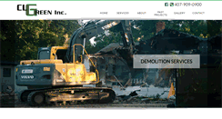 Desktop Screenshot of clgreeninc.com