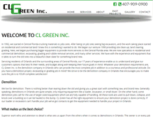 Tablet Screenshot of clgreeninc.com
